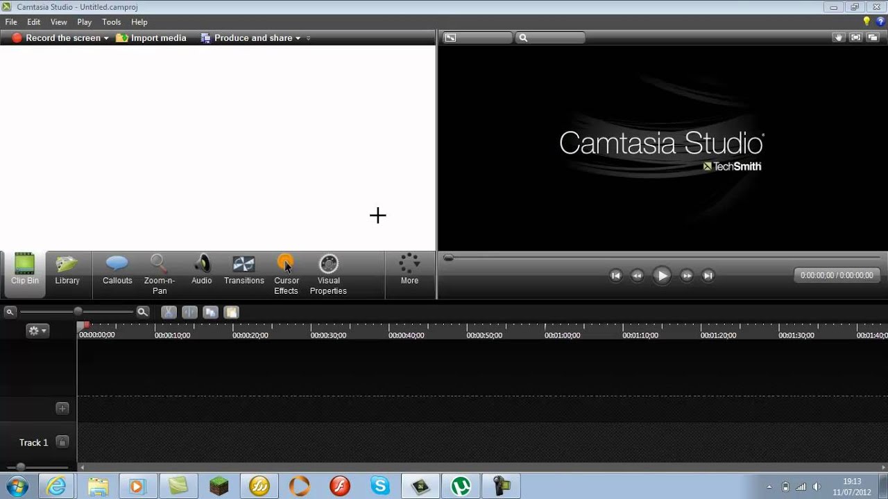 camtasia free trial only lasted a day